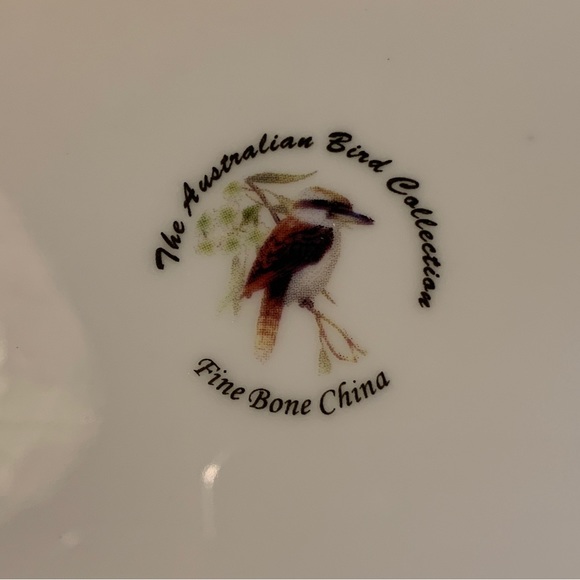 Kookaburra fine bone china sandwich plate - Picture 4 of 6